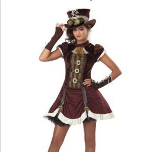 Girls Steam Punk Costume